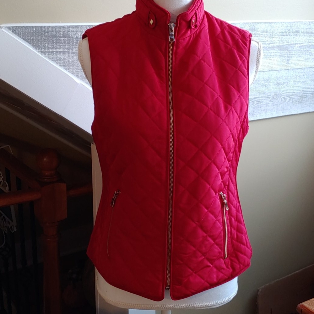 Dress Barn Quilted Vest